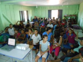 Saúde realizadas em 2015 Educação em Saúde nas escolas dos Assentamentos