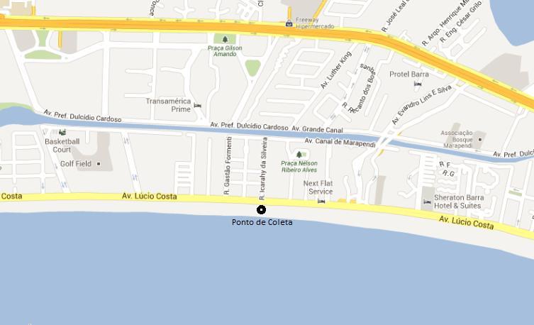38 Figura 3.4 - Localização do ponto de coleta de areia na Barra da Tijuca RJ. Figura 3.5 - Areia utilizada na pesquisa.