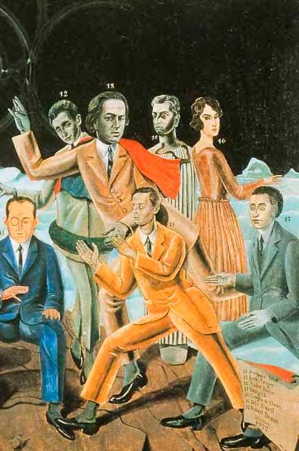 1.2. Vanguardas Artísticas Dadaísmo O dadaísmo teve início em março de 1916, na Suíça, quando o escritor Hugo Ball inaugurou o Cabaré Voltaire no Café Meierei, onde os poetas e artistas entre eles: