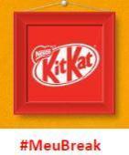 Negócios N Merchandising Mídia Kit Kat A nova campanha #MEUBREAK marca oficialmente a presença