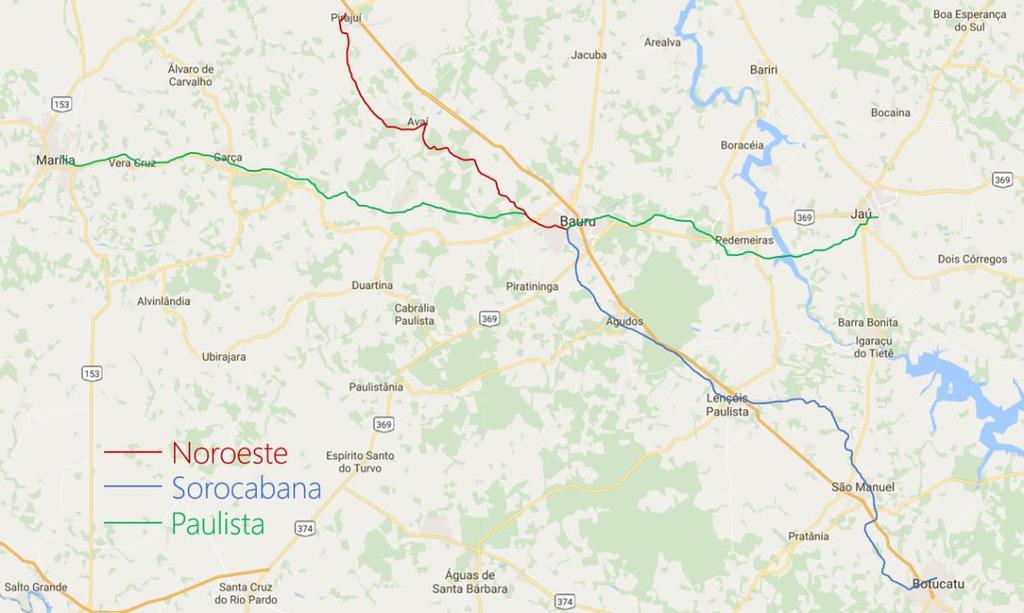 CONCLUSÕES Potencial de trens regionais Expansão da malha: trechos norte, sul, leste e