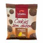 Cookies Vitalin 30g R$ 1,69 Leite fermentado