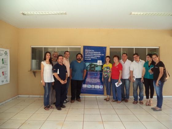 Intercâmbio de parceiro e entidades internacionais em Ponta Porã e Dourados Equipe da CIDEAL, da delegação do Paraguai, em visita de intercâmbio em Ponta Porã (MS).