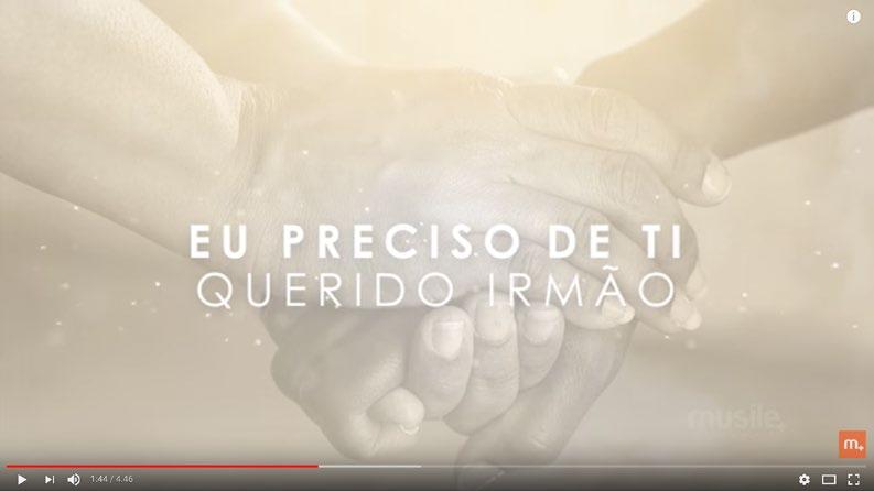 ligado, unido, vivendo em amor Uma família, sem qualquer falsidade Vivendo a verdade, expressando a glória do Senhor Uma família vivendo o