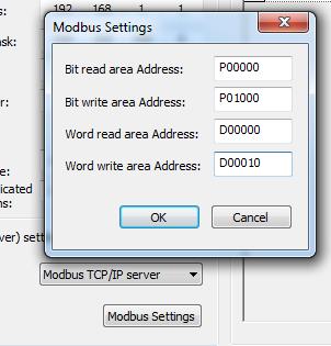 4 7. Click em Modbus Settings: Configurar os parâmetros conforme a tela acima.