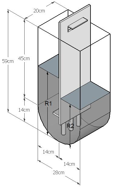 ANEXO A (informativo) Determinação da habilidade passante do concreto autoadensável no estado fresco pelo método da caixa U Figura A.