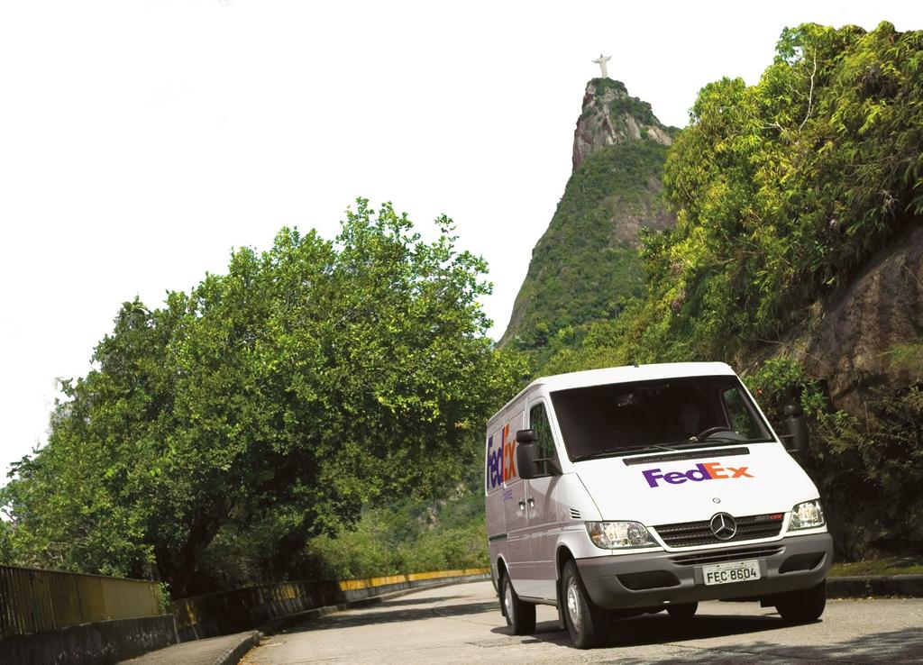 FEDEX EXPRESS A FedEx Express, subsidiária da FedEx Corp., é a maior empresa de transporte expresso do mundo.