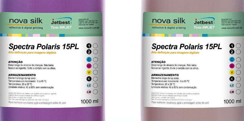 ECOSOLVENT// TINTA ECO SOLVENTE SPECTRA POLARIS JETBEST Eco Solvente Sustentável Alto Brilho Baixo Odor