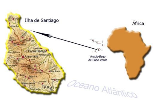 Capitulo 5 Caracterização da ilha de Santiago Capítulo 5. Caracterização da ilha de Santiago 5.1 Introdução Para além da introdução e conclusão, este capítulo encontra-se dividido em 3 secções.