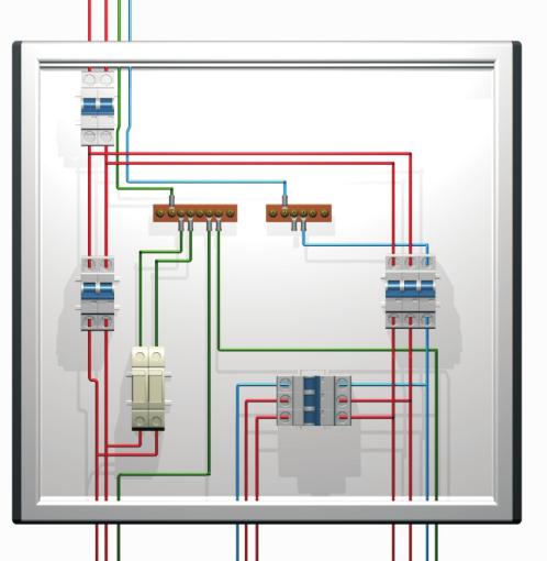 7.3.2 Quadro de distribuição de energia nobreak Expert com DPS - Para os modelos isolados o neutro de entrada e o neutro de saída são independentes,