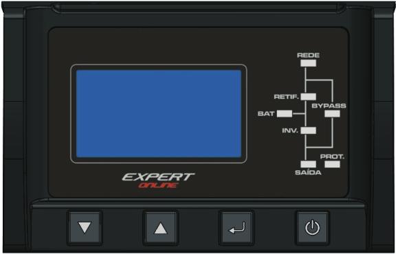 Nobreak Expert Autotrafo A 220V V 110V A 0V Nobreak Expert Sem Transformador A 220V V A 0V ATENÇÃO - Enquanto o nobreak estiver com indicação de bateria baixa as baterias ainda não recuperaram o