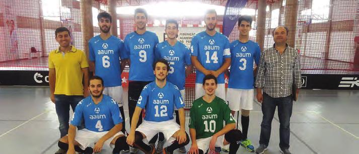 CAMPEÕES NACIONAIS UNIVERSITÁRIOS 2016/2017 FLOORBALL Diogo Antunes Diogo Fernandes João Leal João Duarte José Carvalho José Silva Miguel Castro Pedro Braga Engenharia Eletrónica Industrial e