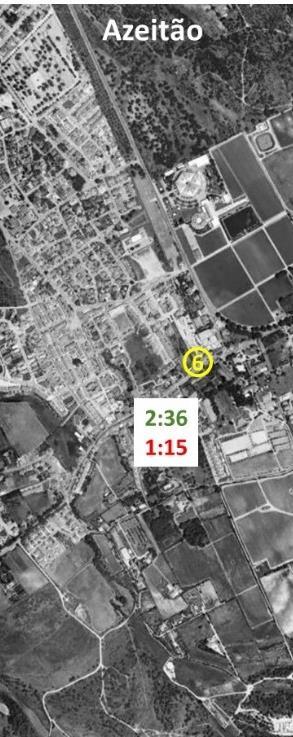 Uma chamada de atenção ainda para o facto de no circuito 1 a grande maioria dos veículos estacionados de forma ilegal corresponder a estacionamento ilegal do tipo 2, ou seja, estar em posição que