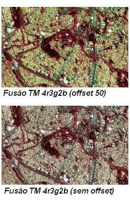 (2005), são a qualidade espectral e a qualidade espacial da imagem híbrida.