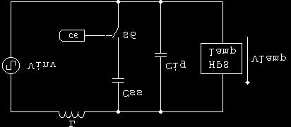 Q R C L Logo: R L πqf 0 α A Figura 6 apresenta a resposta em freqüência do filtro LC projetado. Fig. 4: Ganho do filtro em função da freqüência para diferentes valores de Q Fig.
