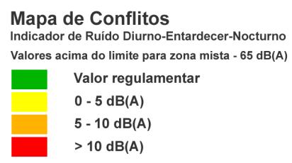 Mapa de Conflitos Mapa de Conflitos do ruído