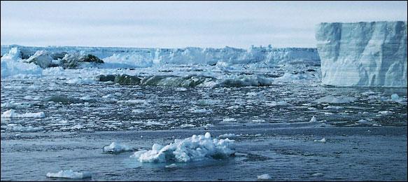 Larsson-B Ice Shelf Collapse