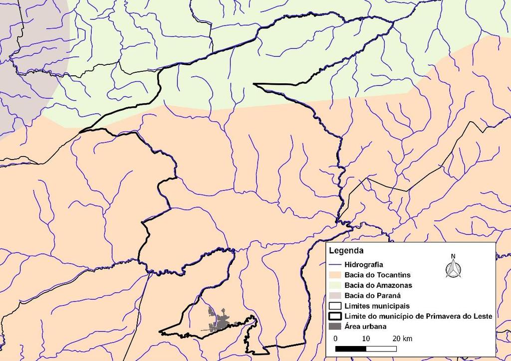 Mapa 3 PRIMAVERA DO LESTE: rodovias, 2008.