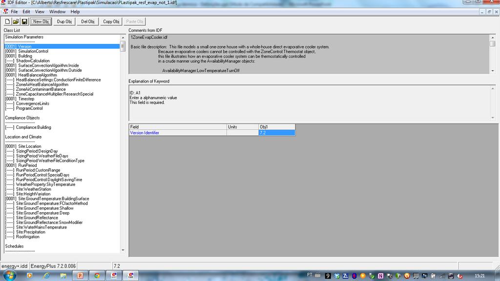 Ferramentas de simulação Energy Plus PME 2515 - Ar Condicionado e Ventilação Alberto Hernandez Neto