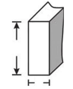 Considerando-se S como a resistência, a representação algébrica que exprime essa relação é: a) b) c) d) e) A reprodução da gravura deve ocupar o máximo possível da região disponível, mantendo-se as