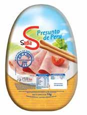 Presunto de peru Código Peça Caixa Pedido mínimo 6042 Sadia ± 3,5 Kg 7 Kg