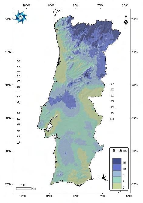 Dezembro No mês de Dezembro de 2006, a média da temperatura média, 9.01 C, foi 0.35 C abaixo do valor médio, com a contribuição da média da temperatura mínima, 0.