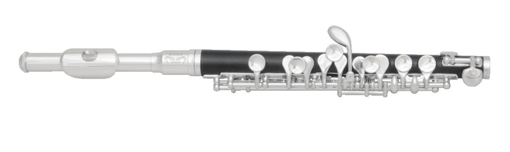 flautas Q8A-6G Flauta doce SOPRANO Sistema Germânico, Corpo em ABS divididos em três partes encaixadas,
