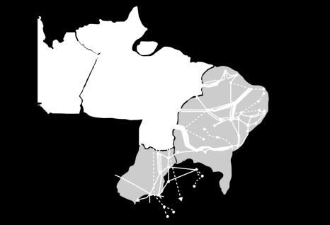 Expectativa de Aumento na Capacidade do Subsistema Norte Restrição na rede de transmissão devido ao atraso na construção das novas linhas de transmissão (Caso Abengoa) Ramp-up da Hidrelétrica de Belo