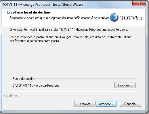 Evite o uso de unidades lógicas (drives de rede), utilize o computador que faz o papel de servidor para efetuar a instalação. Com isso, diminui o risco de erros em eventuais desinstalações do Sistema.