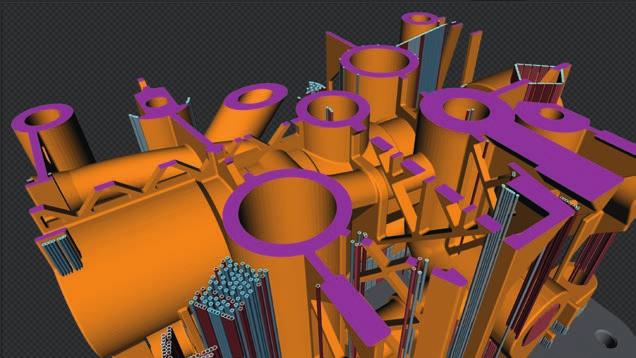 complexas diretamente a partir de modelos CAD 3D.