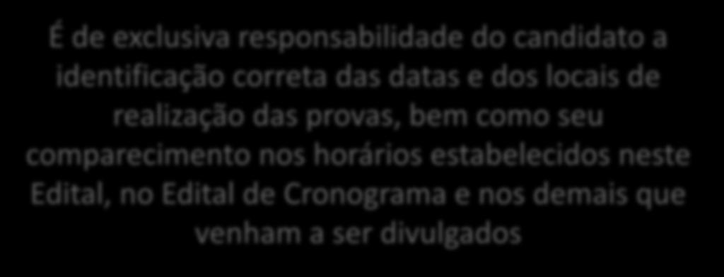 AS ETAPAS DO CONCURSO O concurso abrangerá além das etapas para a instalação dos trabalhos, entrega de documentos para prova de títulos e sessão de apuração dos resultados, o processo avaliativo o