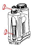 9. MANUTENÇÃO Após o uso, a superfície do pulverizador deve ser lavada em um local limpo; a parte interna deve ser lavada com injeção de alta pressão até que a drenagem fique