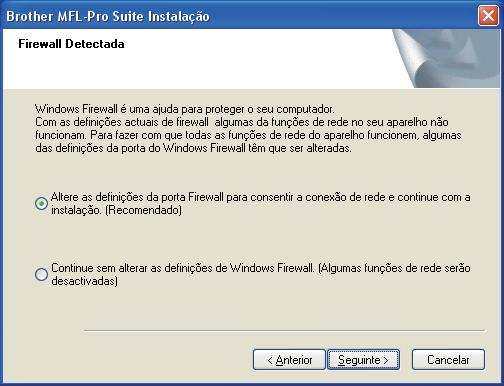 h i Not Se pretende instlr o controldor PS (Controldor BR-Script d Brother), escolh Instlção personlizd. e sig s instruções do ecrã.