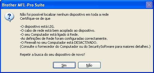 Se não estiver utilizr o firewll do Windows, consulte o Mnul do Utilizdor do seu softwre pr oter informções sore como dicionr s seguintes ports de rede.