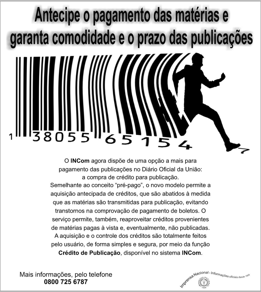 º 234, quarta-feira, 5 de dezembro de 2012 1 I 1677-7042 127 XMPLAR AIAT A IMPRA ACIOAL ste documento pode ser verificado no