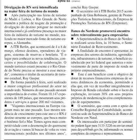 VEÍCULO: JORNAL DE HOJE DATA: 02.