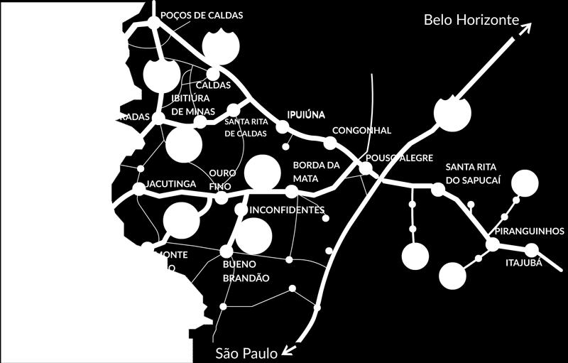 Oportunidades de Crescimento 1 Estado de Minas Gerais Programa de concessão de rodovias de Minas Gerais Montes Claros: Prazo da concessão: 30 anos TIR: 9,2% Extensão: 364 km Leilão por maior outorga: