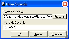 3.1 - Barra de Ferramentas Padrão A barra de ferramentas Padrão contém as operações básicas relacionadas à manipulação de arquivos externos ao Gismaps Viewer.