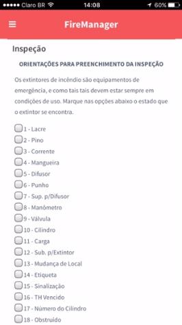 extintores e automaticamente coletar sua posição geolocalizada através do GPS incorporado nos aparelhos celulares como mostra na Figura 3.