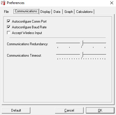 A opção Use UTC Abbreviation Time somente deverá ser selecionada caso o computador utilizado na comunicação esteja configurado para horário local.