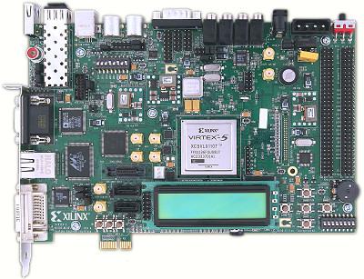 33 contém um FPGA Xilinx Virtex-5 XC5VLX110T.