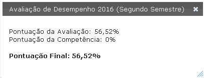 Obs: Essas opções serão apresentadas se a empresa tiver adotado a Avaliação das Competências com o questionário.