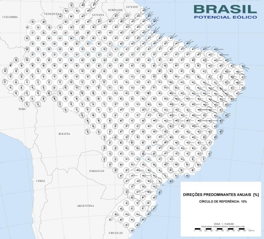 Tal regularidade de ventos só existe porque os Alísios de Sudeste sofrem pouca influência das frentes provocadas pelos