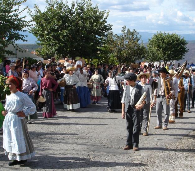 Dia 9 e 10 Festa de São Romão, em honra do Padroeiro. Dia 9 e 10 Festa de Queimadela, em honra de S. Lourenço e N. Senhora da Piedade. Dia 11 Festival Ibérico de Folclore, em Gogim.