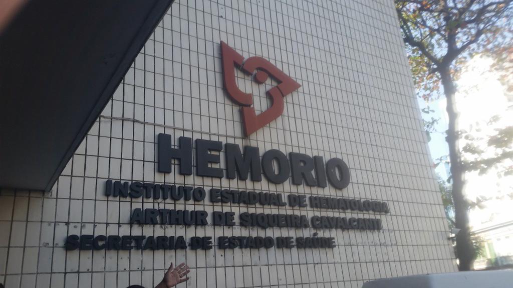 7º dia (04/08/15) Nesse dia conhecemos o maior hemocentro do Rio de Janeiro, o Hemorio.
