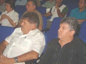 Paiva, diretor administrativo Os colaboradores do evento, acima, Roberto Fontinelli (Mauá) e William (Lot. Pq.