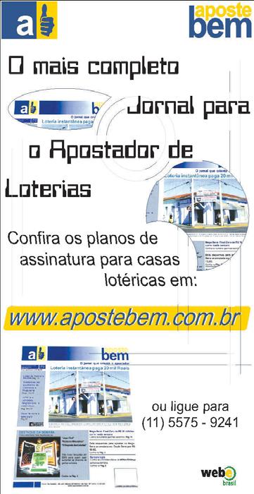 De 01 a 31 de agosto de 2009 Jornal do Sincoesp 5 FEDERAL SINCOESP quer participar da elaboração dos novos planos da Loteria Federal para 2010 José Carlos P.