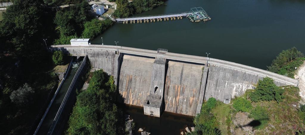 1.2.1.1 Sistema Eletroprodutor da Cascata do Ave O sistema eletroprodutor da Cascata do Ave é constituído, de montante para jusante, pelas centrais de Guilhofrei, Ermal, Ponte da Esperança e Senhora