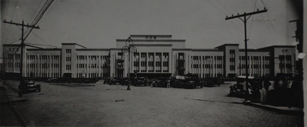 Atual estação da NOB, inaugurada no ano de 1939.