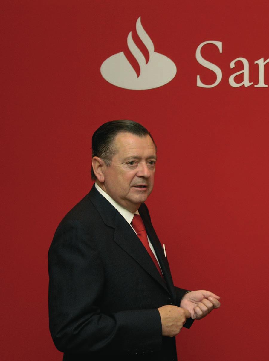 O Grupo Santander obteve um crescimento saudável, geograficamente